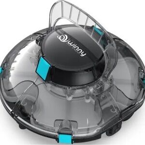 Cordless Robotic Pool Cleaner - Black